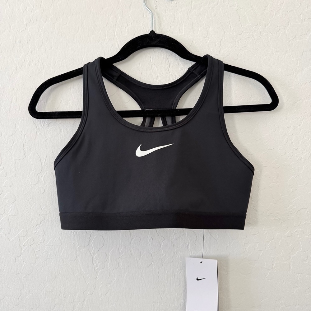 Nike Women's Black and White Sports Bra